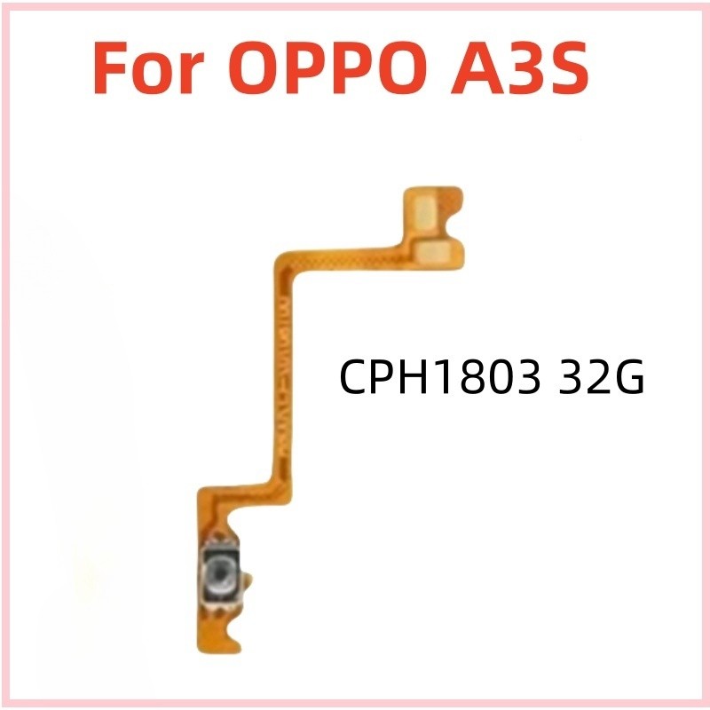 สําหรับ OPPO A3S A5 CPH1803 CPH1853 ปริมาณด้านข้างปุ่ม Flex Cable Keys - รูปที่ 5