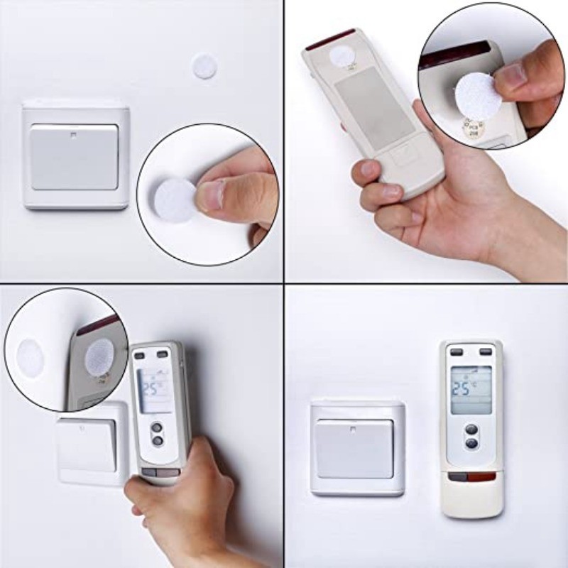 ไนลอนรอบ / 500 คู่จุดกาวตนเองเทปยึด/10/15/20/25มิลลิเมตรกาวที่แข็งแกร่งจุดสติกเกอร์/แผ่น ตีนตุ๊กแก กาวกาวที่แข็งแกร่งเมจิกเทปสติกเกอ - รูปที่ 4