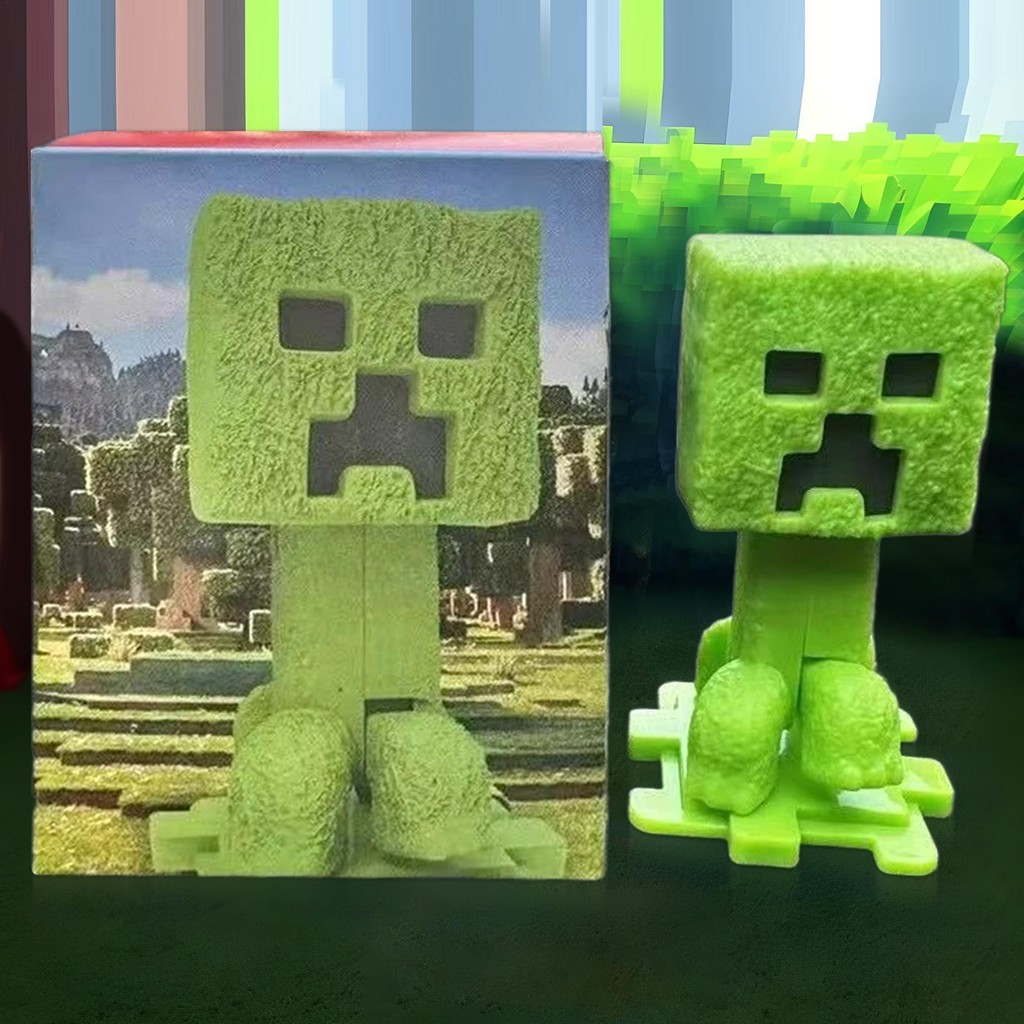 McDONALDS Happy Meal ของเล่น Minecraft แฟนรูปตุ๊กตาอะนิเมะตัวละคร Action Figure yontnth