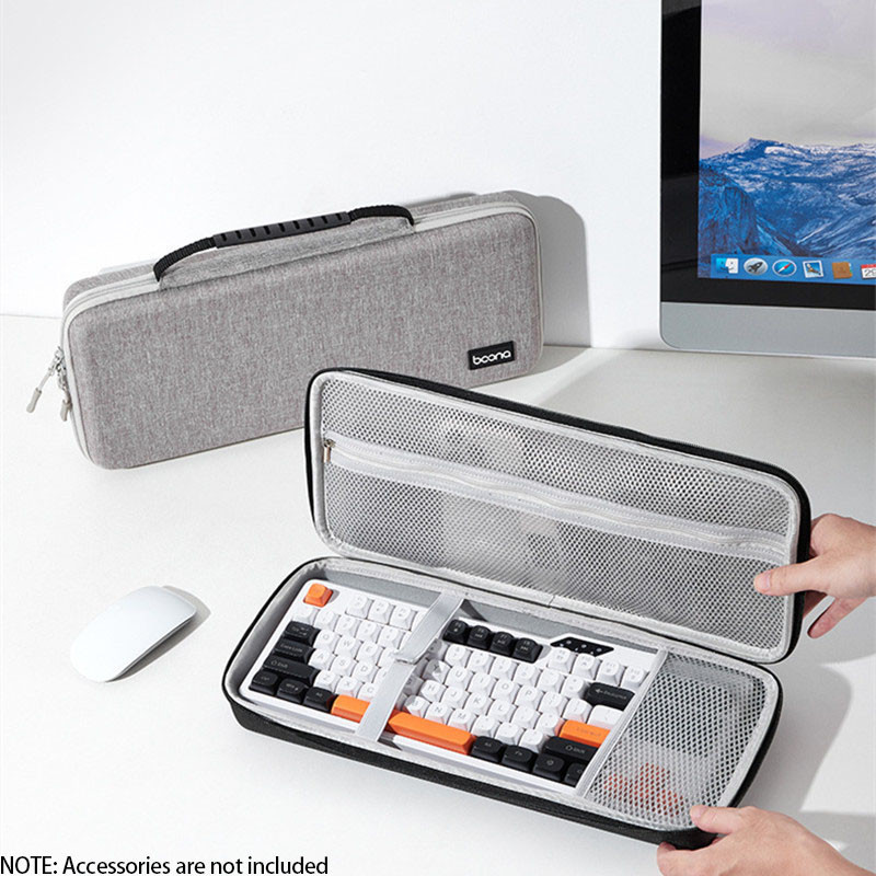 baona Hard EVA คีย์บอร์ดกระเป๋าเดินทางคีย์บอร์ด Gadget Organizer Case