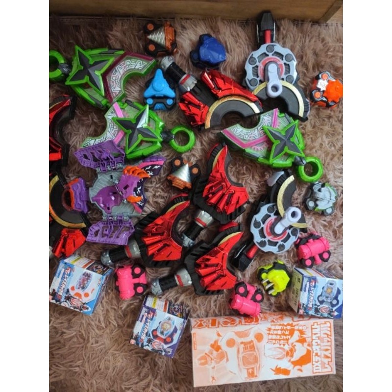 Geats Buckle Small Boost Magnum Ninja ID Core - Kamen Rider Geat Nago Buffa Fox Mask Knight