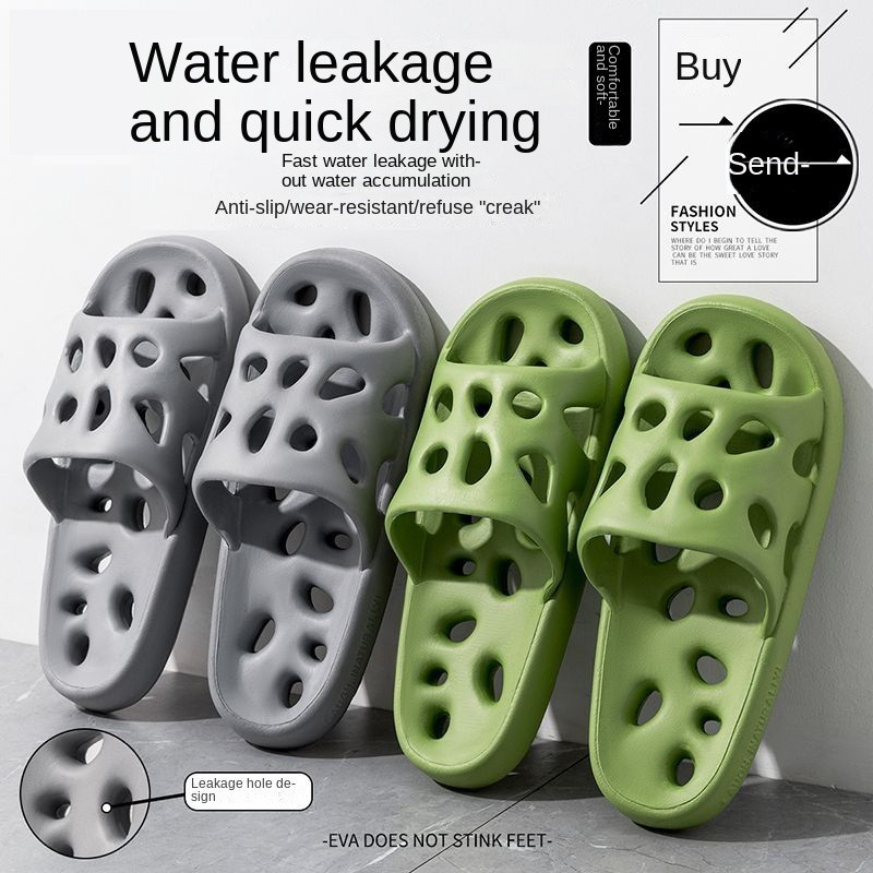 รองเท้าแตะในห้องน้ํา ผู้ชาย อาบน้ํา กันลื่น ปิดเสียง ห้องน้ํารั่ว รองเท้าแตะ ผู้หญิง บ้าน ครัวเรือน ในร่ม