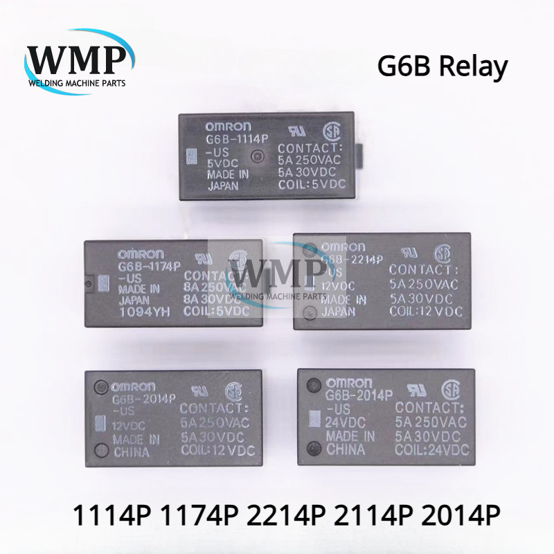 รีเลย์ G6B ดั้งเดิม 1114P 1174P 2214P 2114P 2014P G6B-1114P-US-24VDC G6B-1174P-US-24VDC G6B-2114P-US