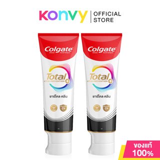 Colgate Total Charcoal Clean Toothpaste [150g x 2pcs] ยาสีฟั…