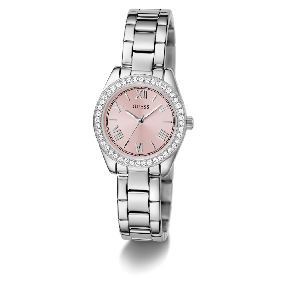 GUESS นาฬิกาข้อมือรุ่น MINI LUNA GW0841L4 สีเงิน
