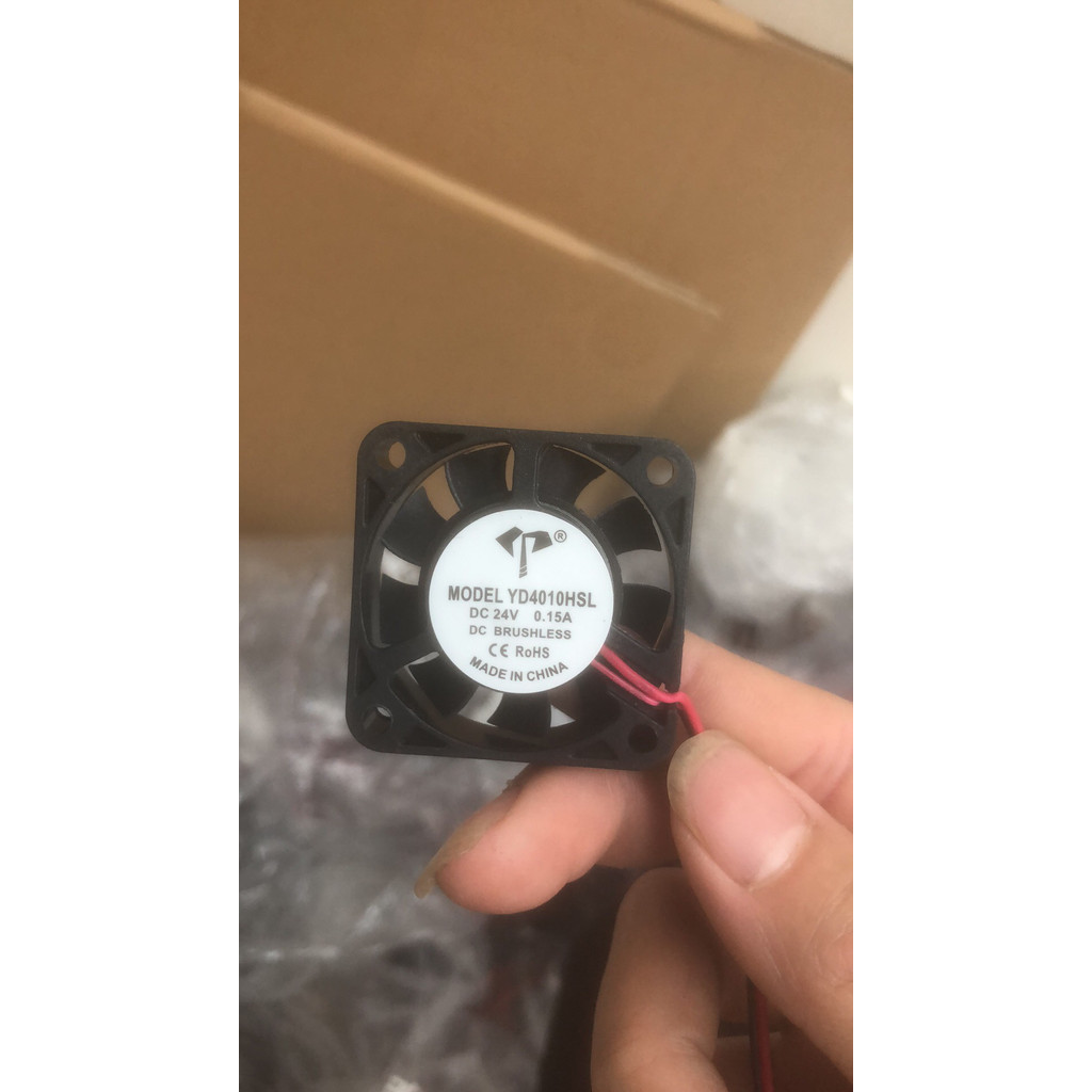 YD4010HSL DC 5V12V24V DC พัดลมอินเวอร์เตอร์แชสซีไฟฟ้าพัดลมระบายความร้อนเงียบ 4010