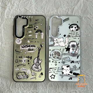 สำหรับ Samsung A54 A55 A23 A05s A02s A15 A25 A12 A03 A02s A05 A06 A14 M12 A30s ลูกแมวแฟชั่นโทรศัพท์ซัมซุง A04s A50 A50s