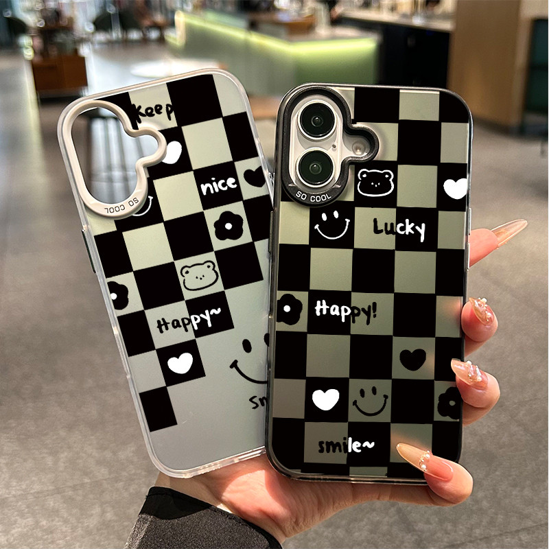 สำหรับ Vivo Y200 Y20 Y20s Y12s Y12A Y17 Y12 Y15 Y11 Y12i Y15A  หมีน้อยสีดำและสีขาวโทรศัพท์วิโว่ V40 V40PRO Y18 Y18s Y18E - รูปที่ 5