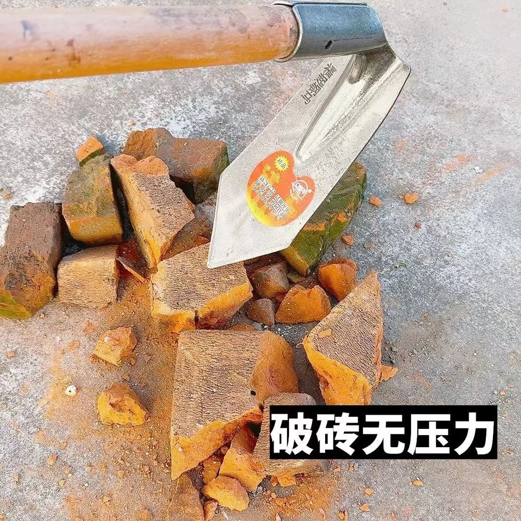 จอบเกษตรเหล็กแมงกานีสชุบแข็ง สำหรับขุดดินและทำสวน thumbnail 9