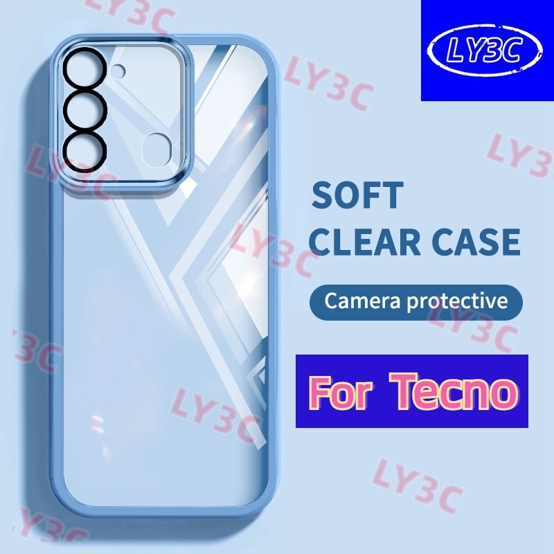 COD สีโปร่งใสเคสโทรศัพท์สําหรับ Tecno Spark Go 2022 Spark 8C Spark 9 Go 2029 KG5 KG5j KG5k KG5h KG5p
