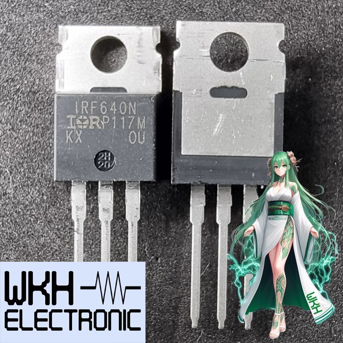 EWR27 ORI IRF640 IRF 640 IRF640N IRF 640N 18A 200V MOSFET TO-220 AZ57