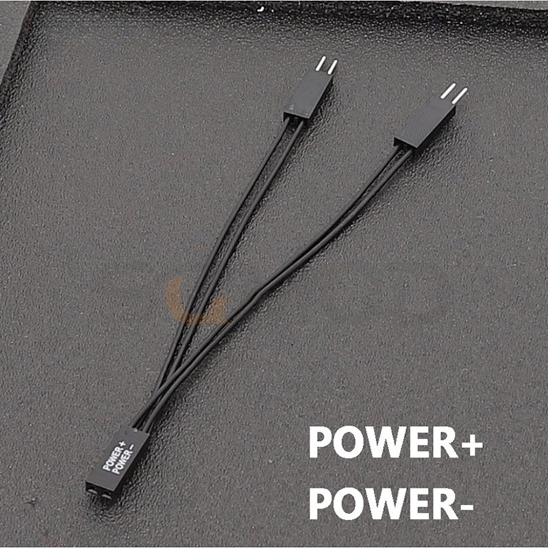 สายY Power SW/ สายแยกเมนบอร์ด 1 เป็น 2 (POWER SW / RESET SW / HDD LED / POWER LED) ราคา ถูกที่สุด ดีลบีเคเค แกลเลอรีภาพที่ 2