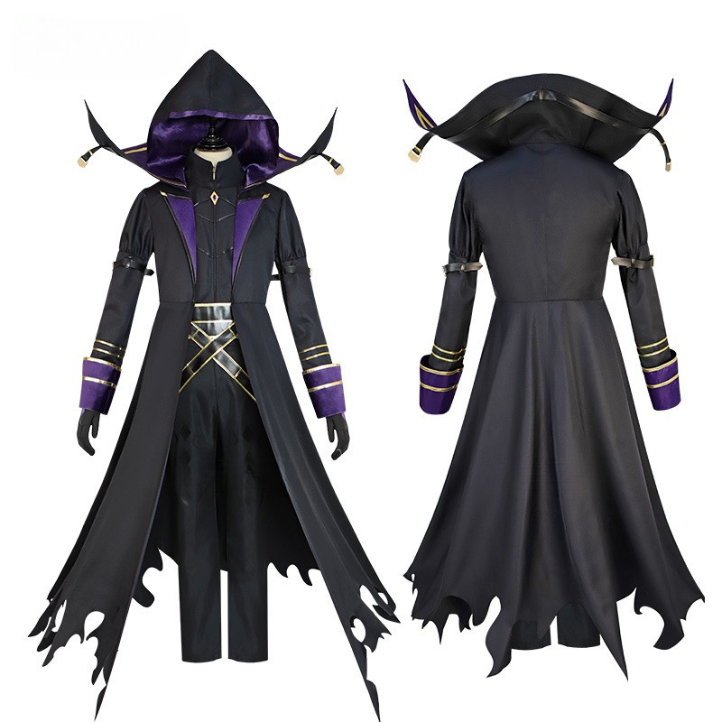 The Eminence in Shadow คอสเพลย์เสื้อคลุมเสื้อกางเกงชุดเครื่องแต่งกายอะนิเมะ Cid Kagenou ชุดสําหรับชา