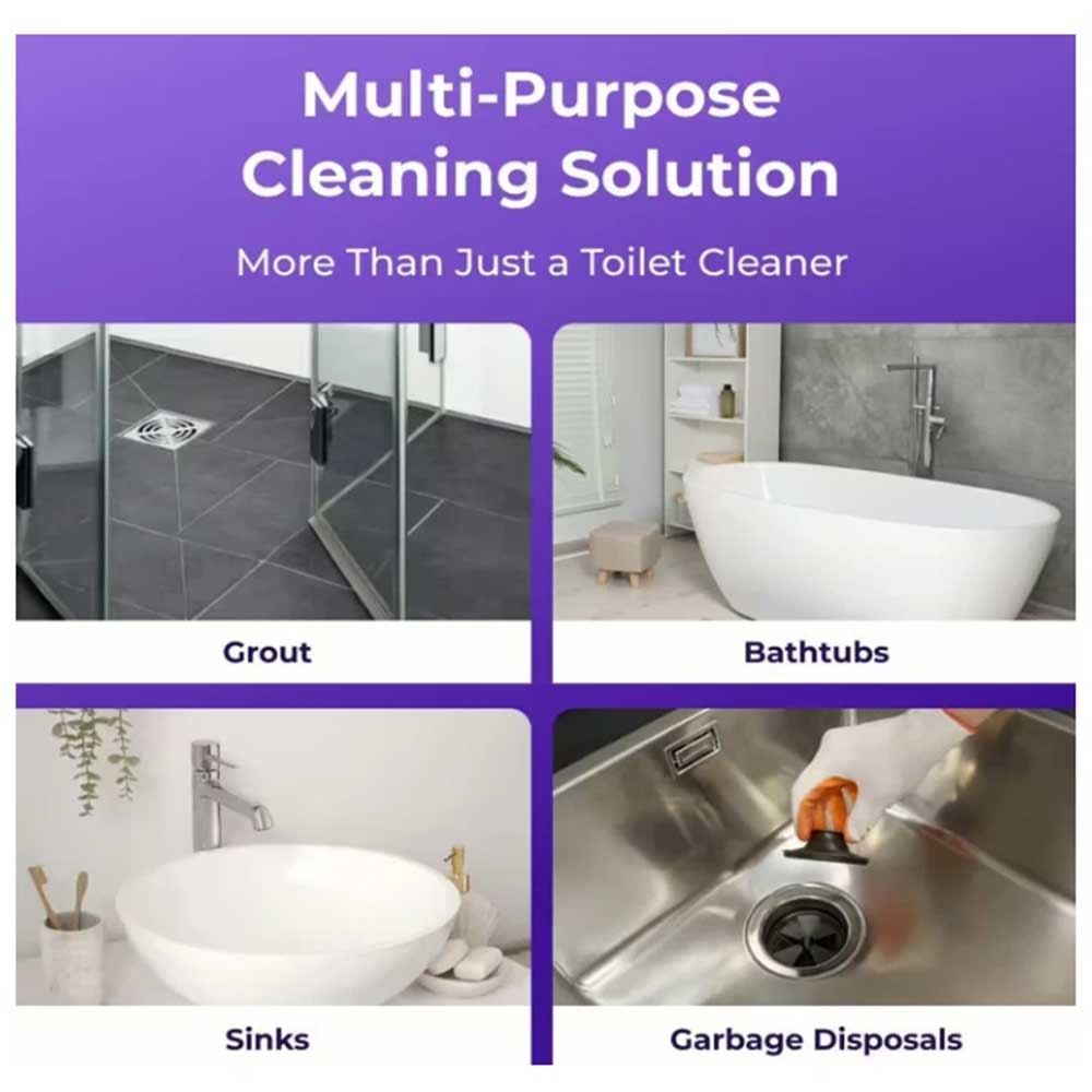 Fizzclean toilet foam cleaner ราคา ถูกที่สุด ดีลบีเคเค แกลเลอรีภาพที่ 8