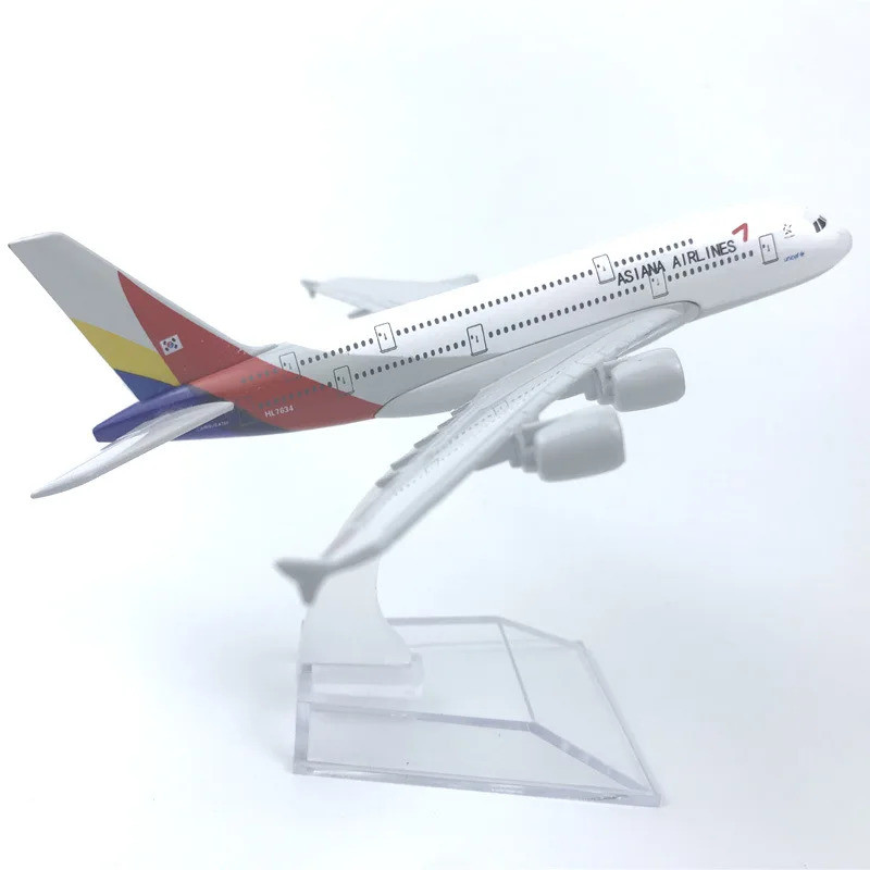 16 ซม.A380 Airbus A380 Series Airways Airlines 1/400 Scale โลหะเครื่องบินรุ่นเครื่องบินเครื่องบินเคร
