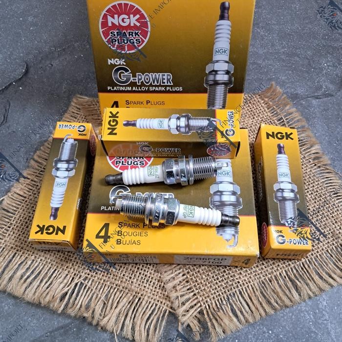 หัวเทียน Crv Freed Accord Jazz ZFR6FGP ใหม่ หัวเทียน NGK Gpower Platinum
