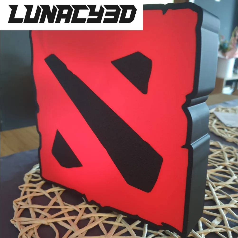 Dota Lightbox สําหรับนักเล่นเกม Streamers เกม lampu dota