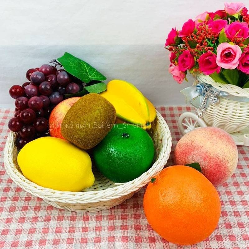 ผลไม้ปลอม สมจริง สำหรับตกแต่งบ้าน ของแต่งร้านคาเฟ่ ผลไม้ประดิษฐ์ ผลไม้เทียม ผลไม้ตกแต่ง - รูปที่ 2