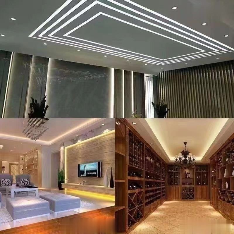 ส่วนลดทั้งร้านโคมไฟเชิงเส้น220v นุ่ม LED ไฟตกแต่งตู้โชว์