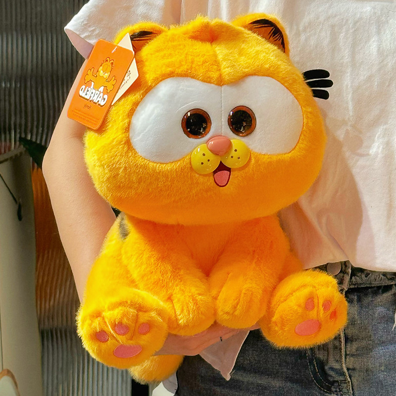 Miniso Garfield น่ารักแมวอ้วนตุ๊กตาตุ๊กตา Kawaii สัตว์ Garfield ลูกแมวของเล่นตุ๊กตา Kawaii เด็กประกอ