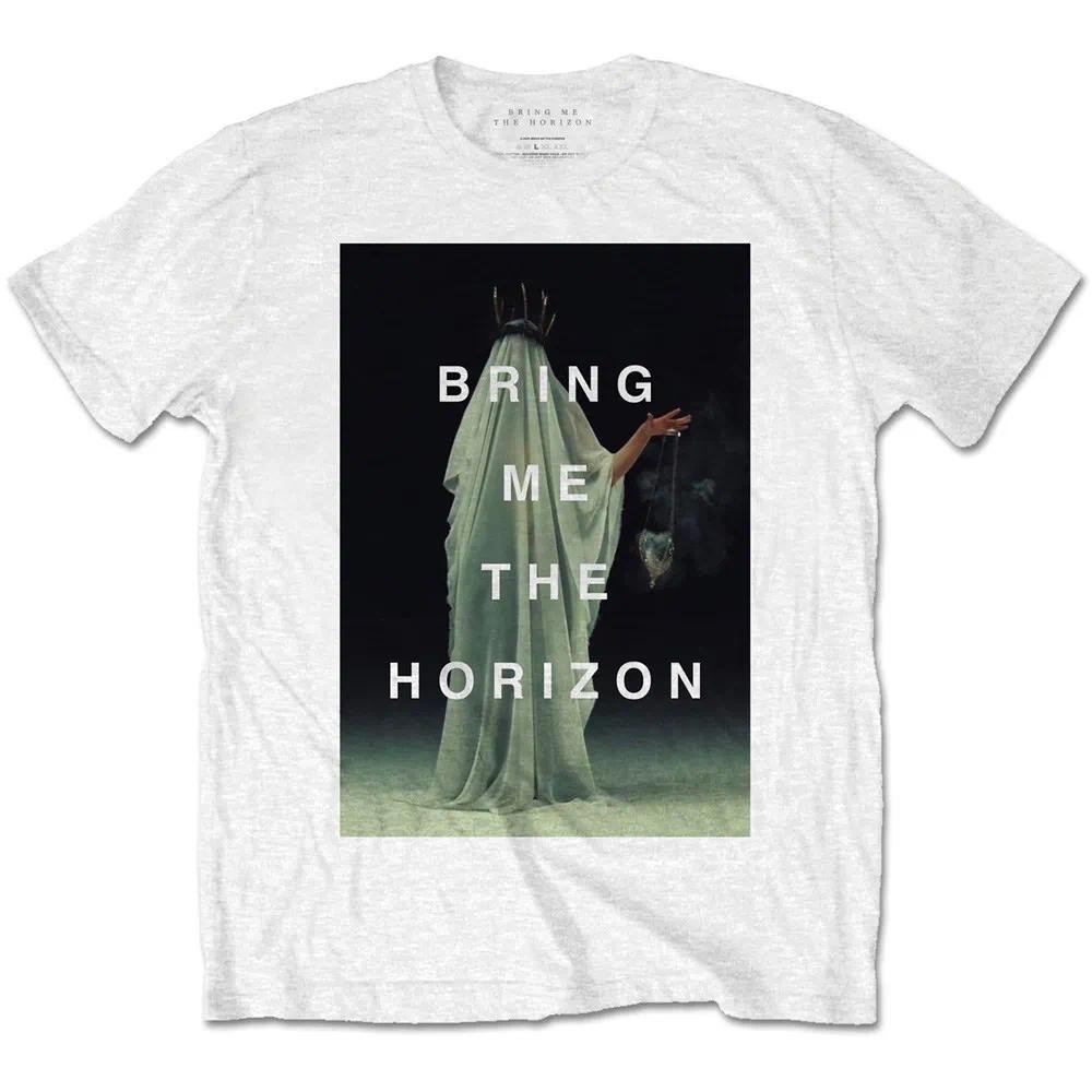 Bring Me The Horizon Cloaked White T Shirt ORIGINAL MERCH