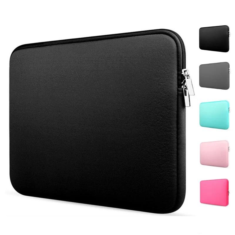กระเป๋าใส่โน๊ตบุ๊คแบบนิ่มสำหรับ Xiaomi Hp Dell Lenovo Notebook Computer สำหรับ Air Pro Retina 11 12 13 14 15 15.