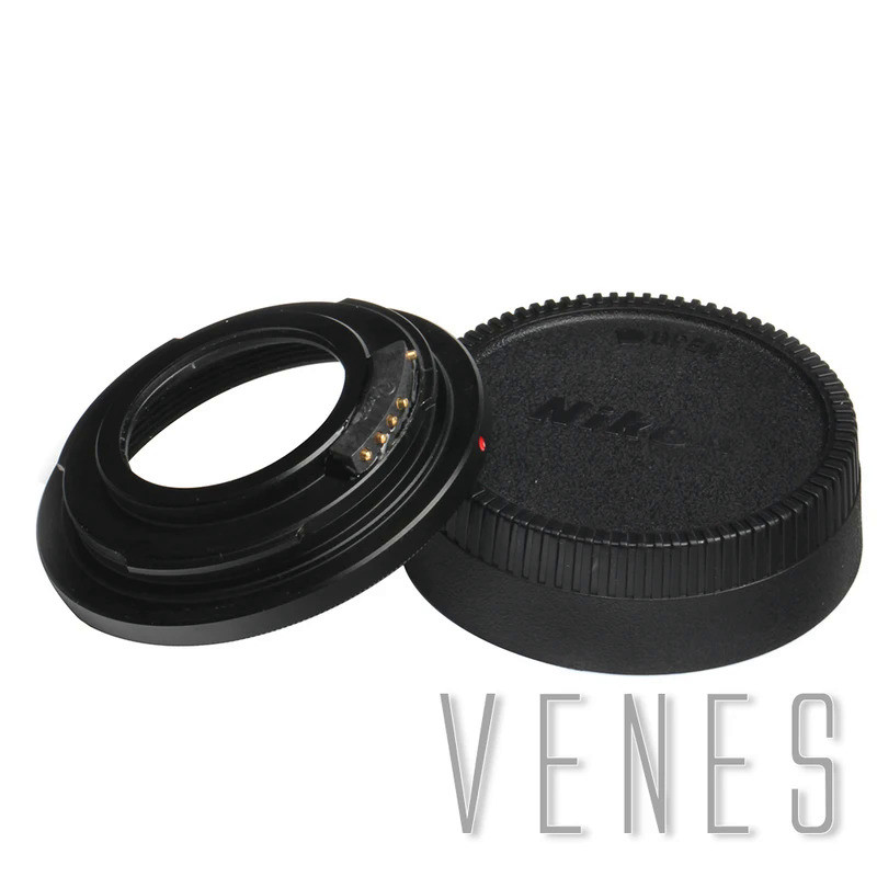 Venes M42-For Nikon, AF Confirm Mount Adapter Ring For M42 Lens To Suit for Nikon F Mount Camera wit