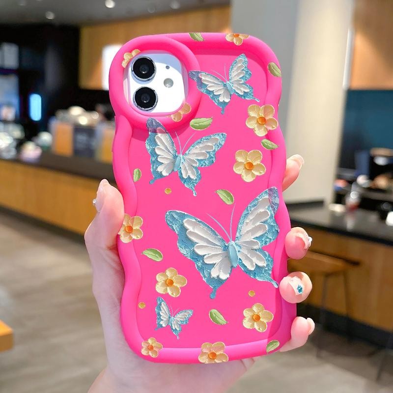 ปลอกสําหรับ IQOO Z6 5G U1x Soft Casing Camera Protector น่ารัก Dragonfly Silicone Lens Protector Ces