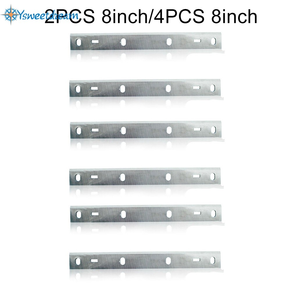 ใบมีดกบ 8 นิ้ว 4 ชิ้นสําหรับ Woodstar PT85 HSS PT8500 HT850 [ysweetdream]