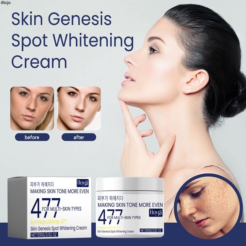 ครีมโคจิก477 สูตรเข้มข้น มีสารป้องกันแสงแดดนาโนไวท์ บำรุงผิวกาย ครีม 477 100g