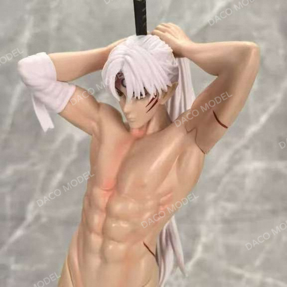 Uniqlo Nude ชายรุ่นกล้ามเนื้อ Macho รุ่นผู้ใหญ่รูปตุ๊กตา Inuyasha ชาย Shame กล้ามเนื้อชายฆ่า Pill Handmade Bird GK รูปปั้นตกแต่ง N6