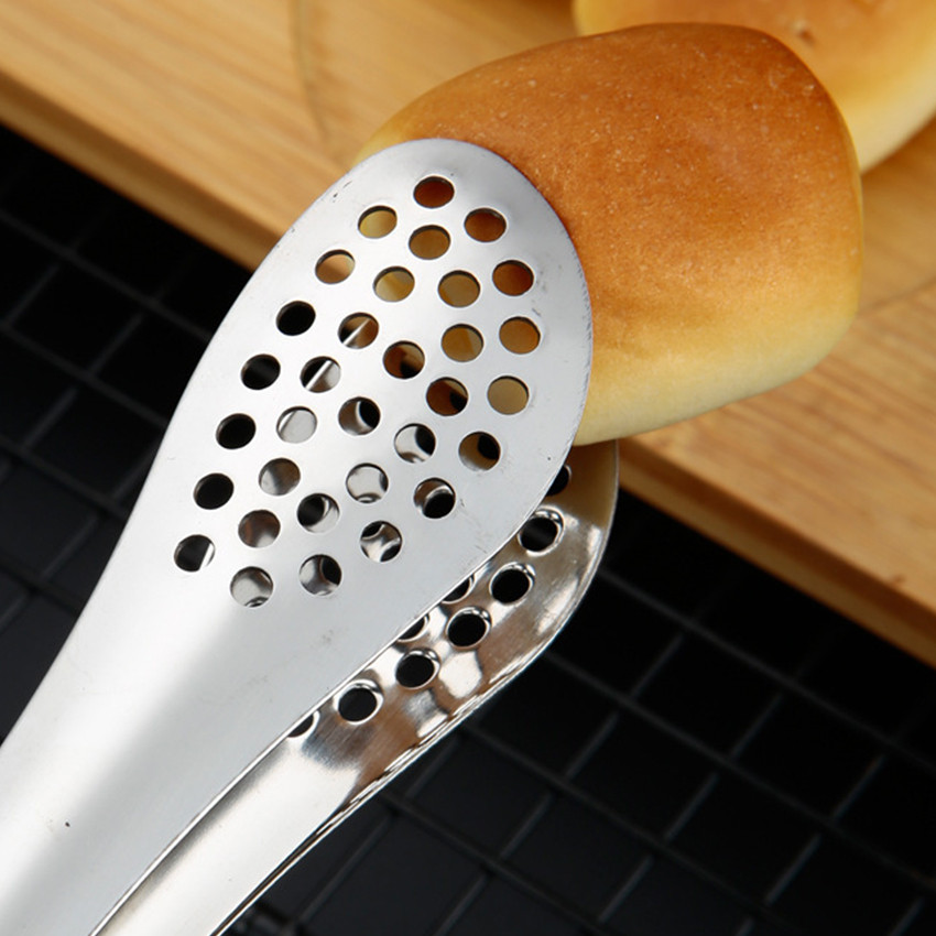 UTENSILS 7/9/12/14นิ้ว เครื่องมือย่างอเนกประสงค์สำหรับสแตนเลสที่คีบบาร์บีคิวคลิปสลัดอาหารที่คีบอาหารสำหรับเสิร์ฟที่คีบบุ - รูปที่ 4