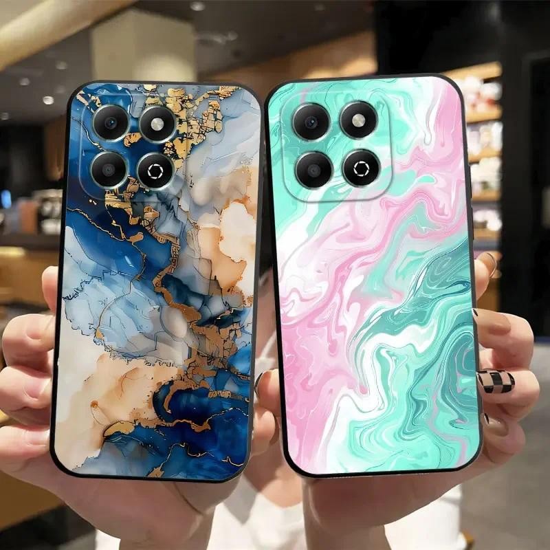 สําหรับ ZTE Blade A55 / A54 / A53 / A53 Pro กรณีดอกไม้หรูหราหินอ่อนซิลิโคนอ่อนนุ่มกันกระแทกสําหรับ ZTE A53 ZTEA54 ZTEA55 Z2450 เคสโทรศัพท์ปลอกกันชน