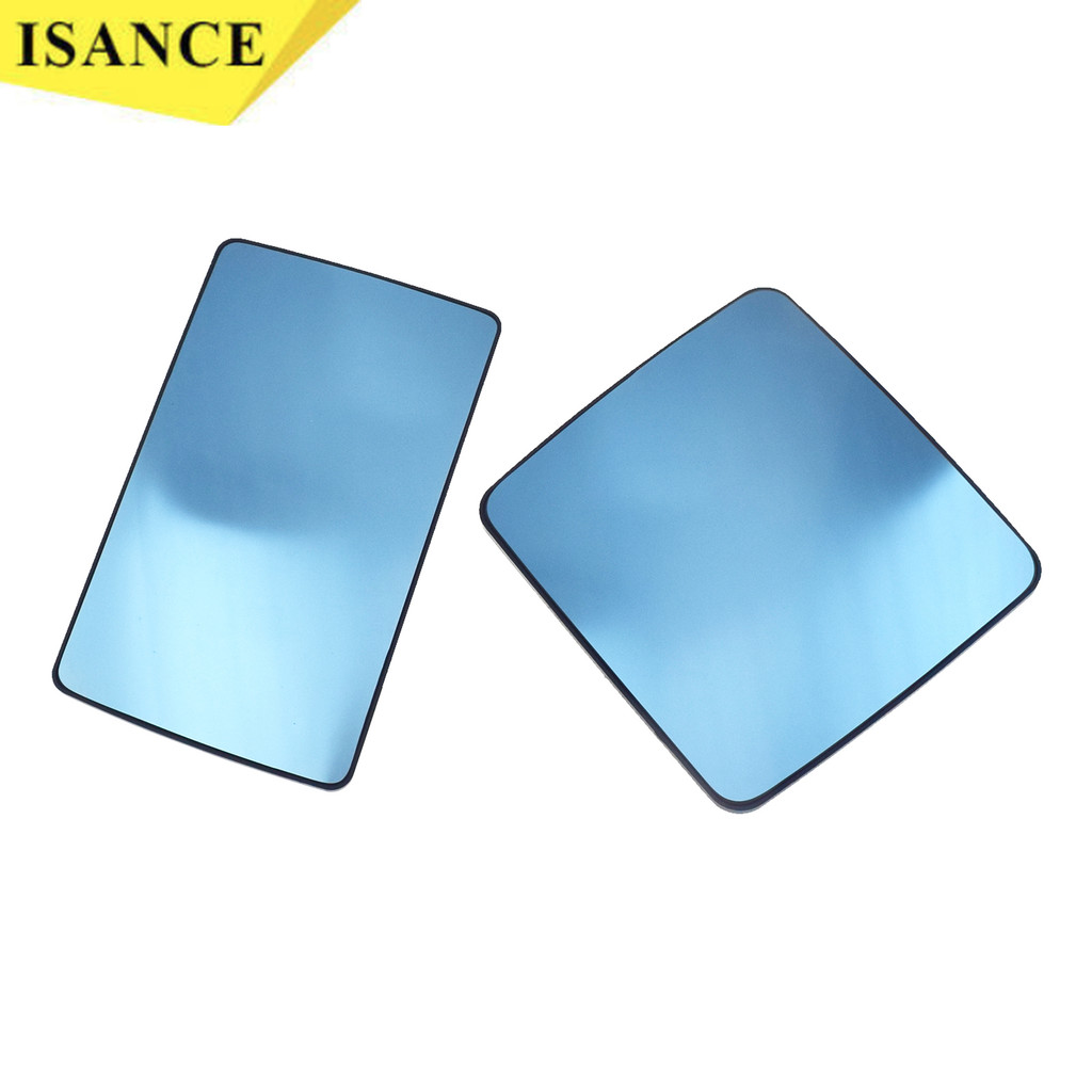 ซ้ายขวารถสีฟ้า Heated Mirror Glass Fit สําหรับ Mercedes-Benz W124 S124 W201 190 1985-1993 / E-CLASS 1993-1995 A1248101321 1248100121 ก1248110122 6431542 ก1248102021 6432542