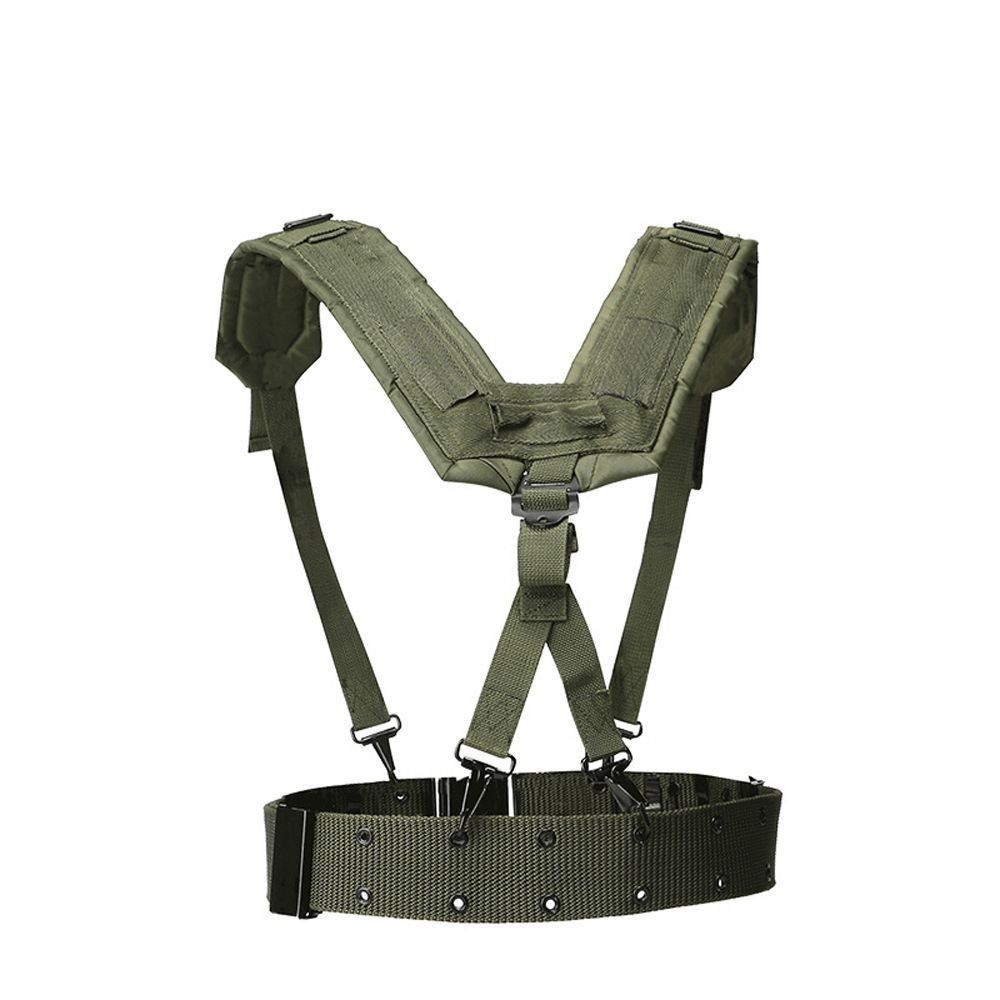 Y-Shaped Strap Double-Shoulder Strap Outdoor Multifunctional Belt Tactical Shoulder Strap Girdle Combine Y-Strap Camera Photography Chest Strap ราคา ถูกที่สุด ดีลบีเคเค แกลเลอรีภาพที่ 2