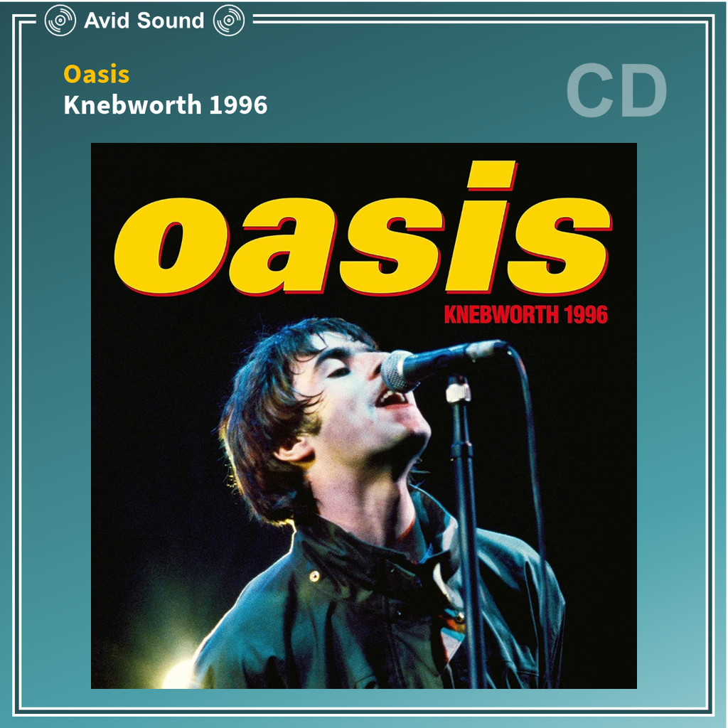 CD แผ่นซีดี Oasis Knebworth 1996 ใหม่ ซีล Oasis CD