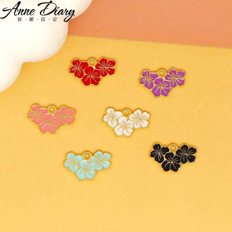 2 ชิ้น/ล็อตดอกไม้ที่มีสีสัน Peony ดอกไม้โลหะผสมเคลือบจี้อุปกรณ์เสริม Charms สําหรับผู้หญิง, Key Chain/ต่างหู/สร้อยคอจี้ Handmade DIY เครื่องประดับ 225