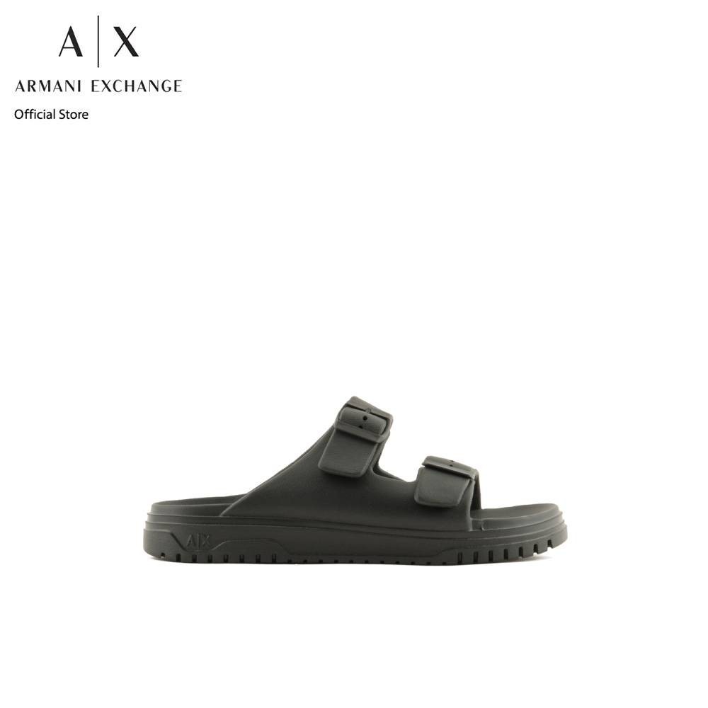 AX Armani Exchange รองเท้าแตะผู้ชาย รุ่น AX XUP015 XV82100002 - สีดำ