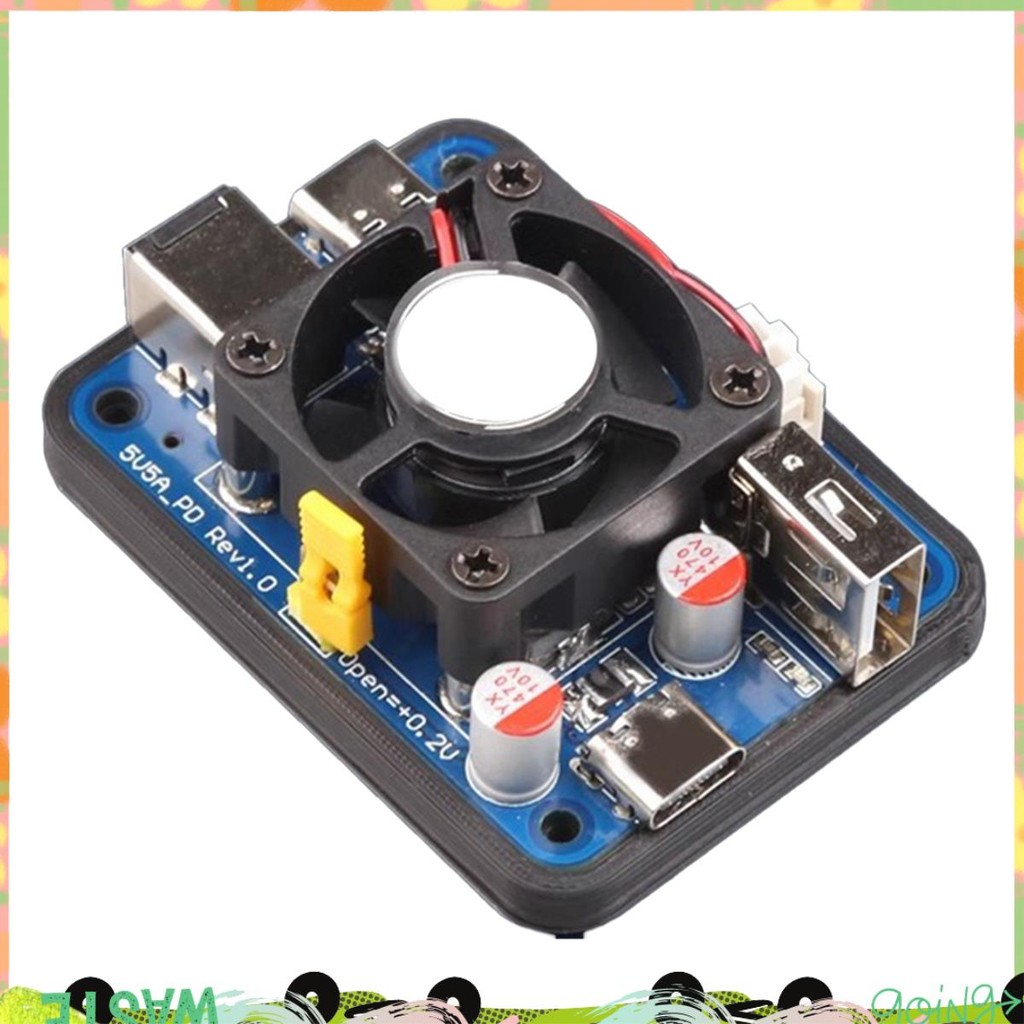 Super Activation โมดูลสําหรับ 5 5V5A 27W PD DC USB Dual Input แรงดันไฟฟ้ากว้าง Dual Output