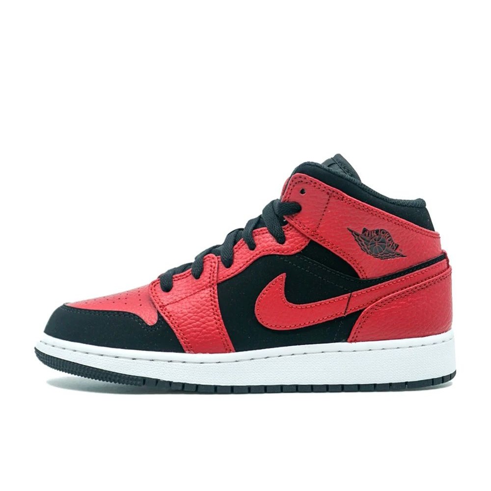 NIKE AIR JORDAN 1 MID REVERSE BRED (GS) Unused