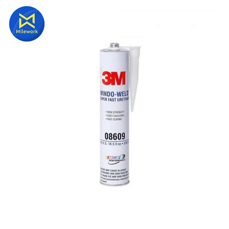 กาววางกระจก 3M แท้ รุ่น 8609 แห้งเร็ว Windo-Weld