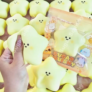 สกุชชี่น้ําตาล ยิ้มสตาร์ สกุชชี่ที่เพิ่มขึ้นช้า