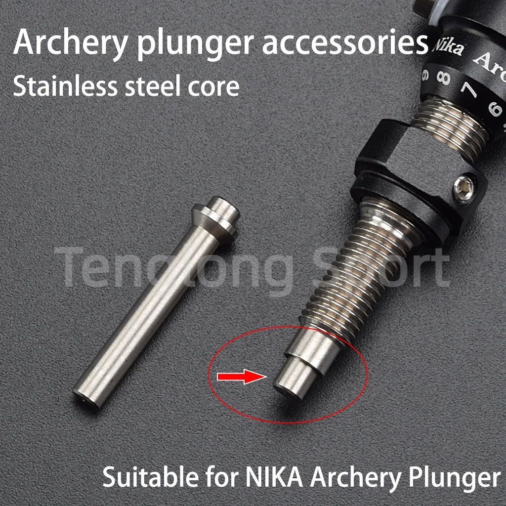 1 ชิ้น NIKA Plunger อุปกรณ์เสริมแกนสแตนเลสสําหรับอุปกรณ์เสริมปลา NIKA Plunger
