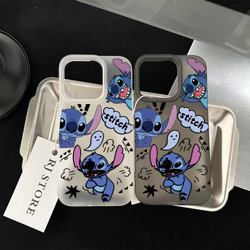 เคสโทรศัพท์นุ่มและป้องกันกระแทก for iPhone11 12 13 14 15 16Pro Max XR XS X 7/8Pตะเข็บโกรธ