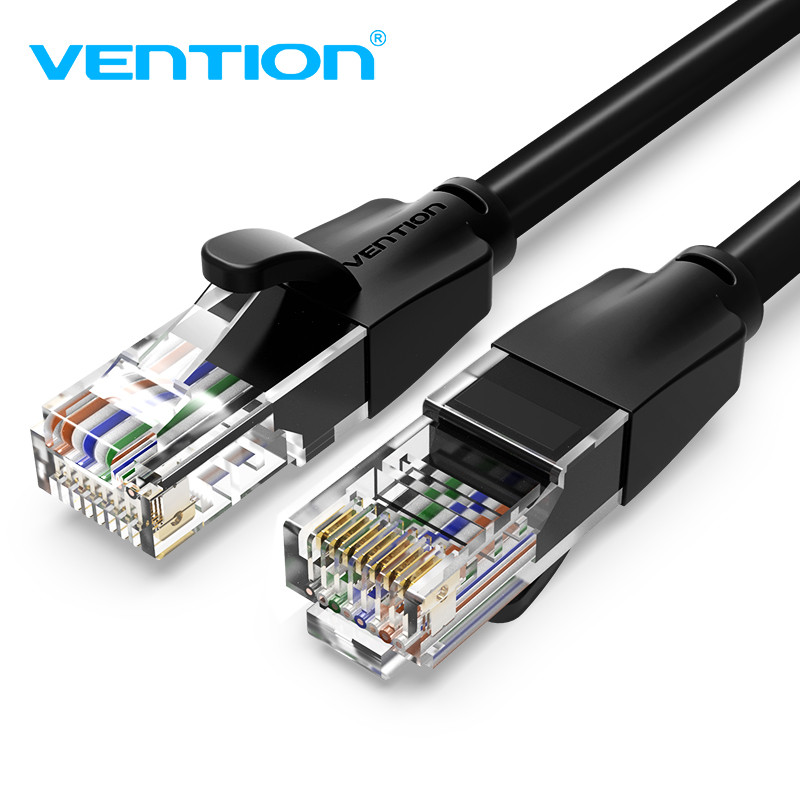 VENTION CABLE LAN 25 - 40 M Cat6 RJ45 UTP BLACK - IBE