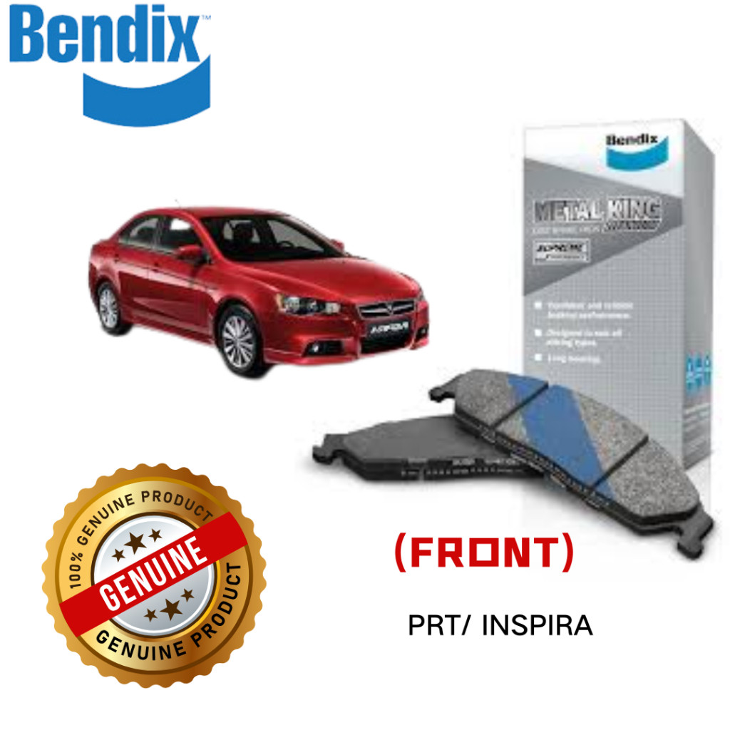 Bendix DB1441-MKT & DB1686-MKT ผ้าเบรคหน้าและหลัง - Proton Inspira
