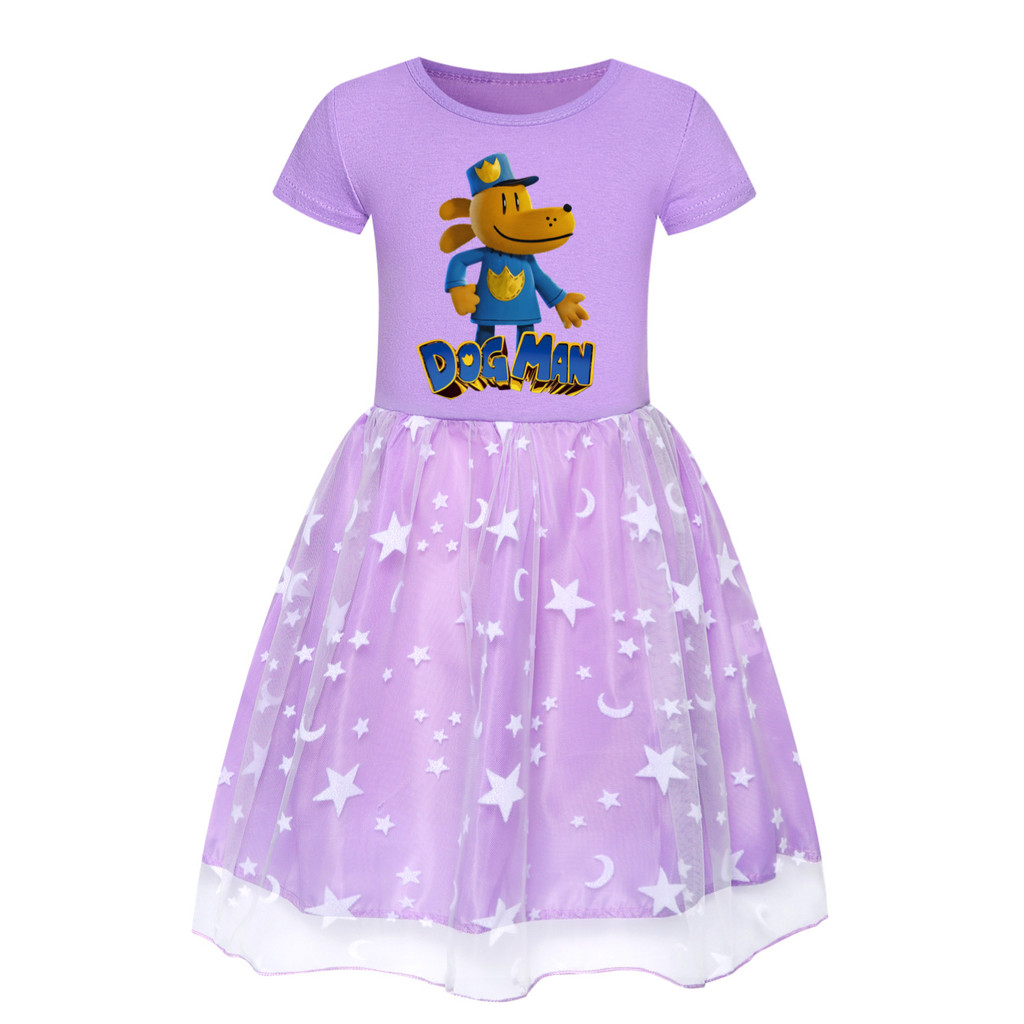 Dog Man BRINNA HALTER DRESS FOR GIRLS 2-12YRS OLD