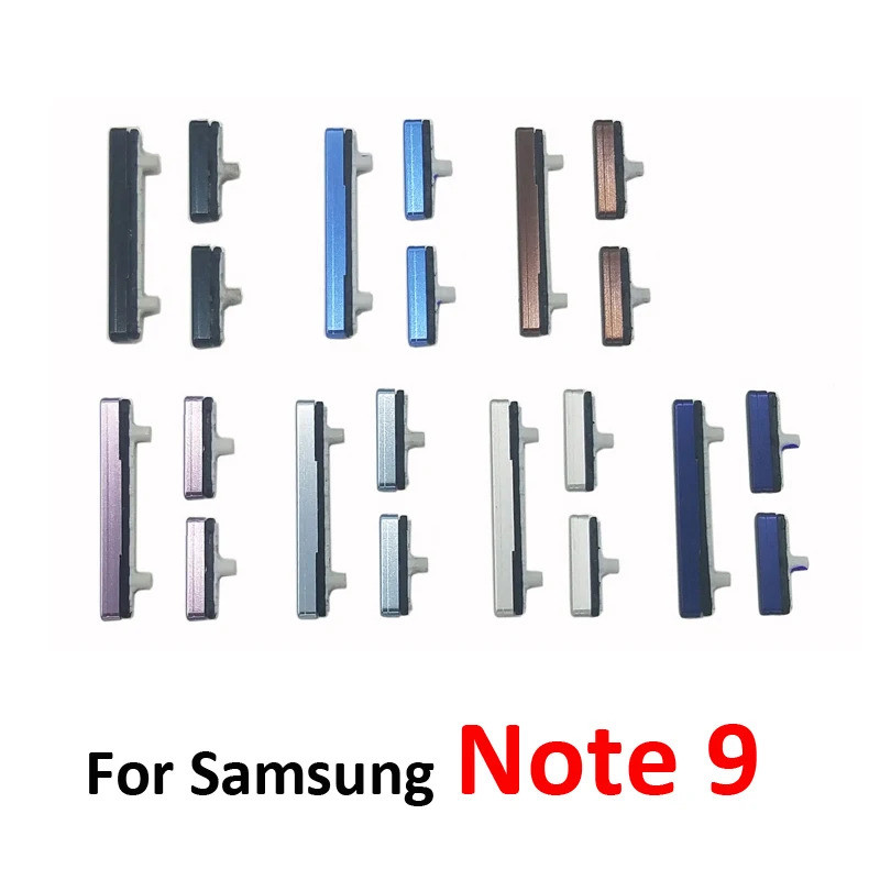 สําหรับ Samsung Galaxy หมายเหตุ 9 N960 N960F N960FD N960U N960W N960N โทรศัพท์กรอบปริมาณใหม่ปุ่มปิด 