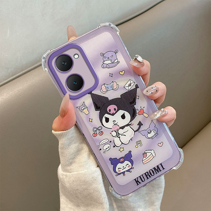เคสสําหรับ vivo Y03,Y03T,Y18,Y18e,Y18s,Y28s,T3 Lite,iQOO Z9 Lite,5G / 4G,ป้องกันการล่มสลาย,เคสโทรศัพ