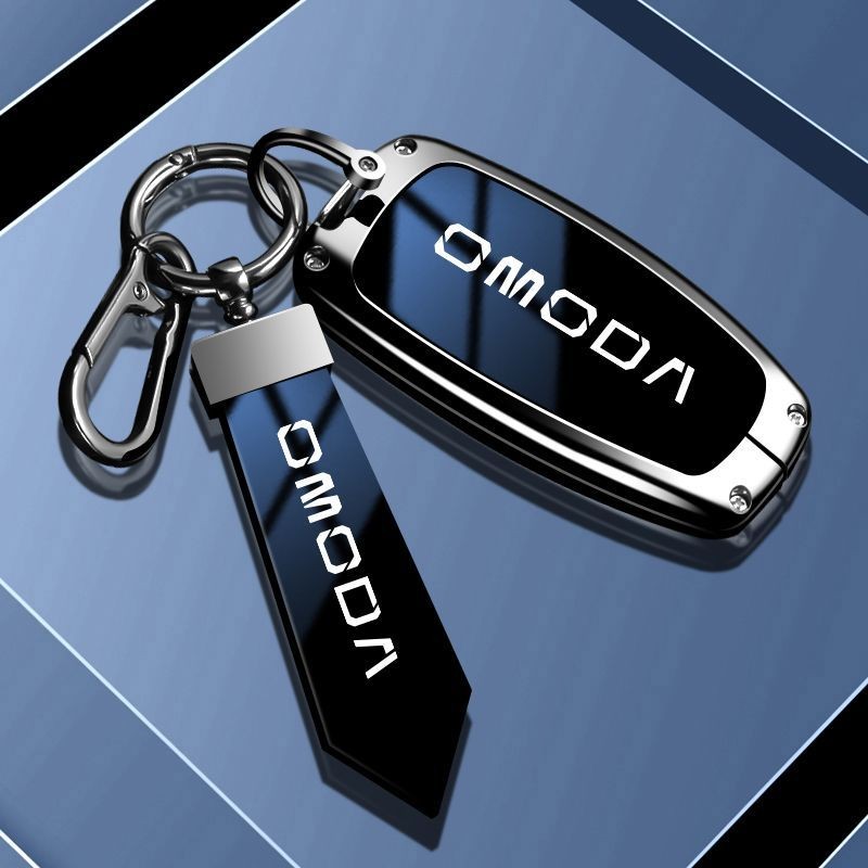 ใช้ได้กับเคสกุญแจ OMODA 05 OMODA C9 OMODA 5 OMODA E5 OMODA 7 หัวเข็มขัดโลหะรถยนต์ระดับสูงสำหรับผู้ชา